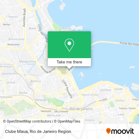 Clube Maua map