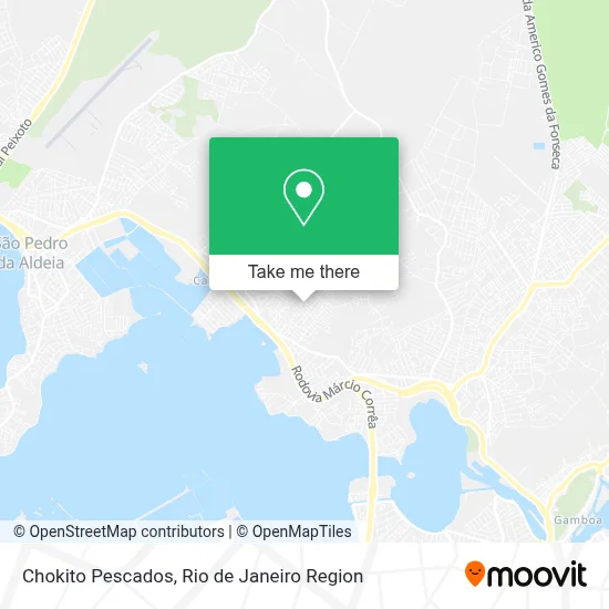 Chokito Pescados map
