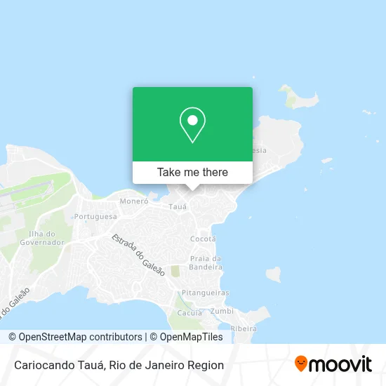 Cariocando Tauá map