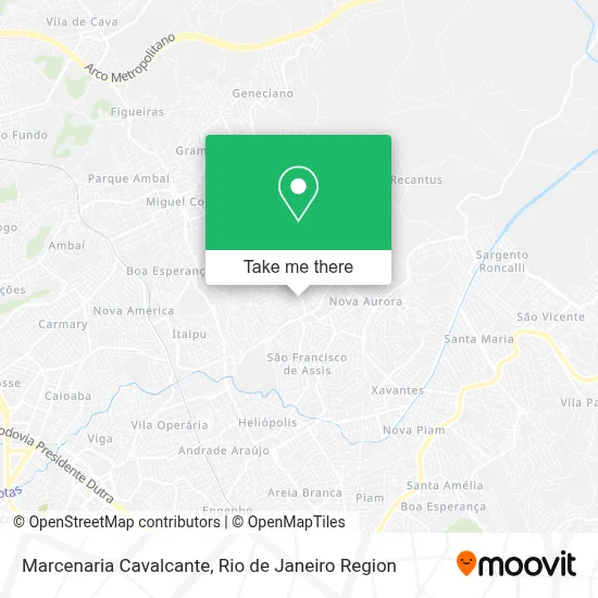 Marcenaria Cavalcante map