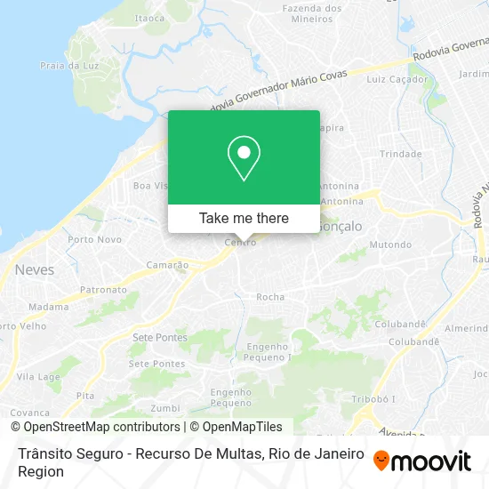 Trânsito Seguro - Recurso De Multas map