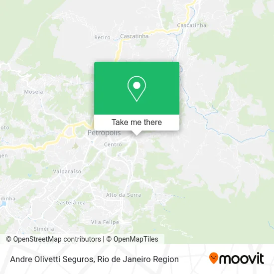 Andre Olivetti Seguros map