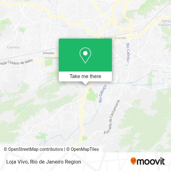 Loja Vivo map