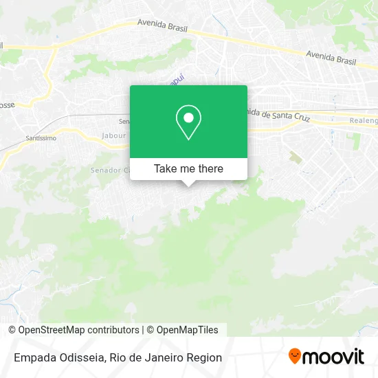 Empada Odisseia map