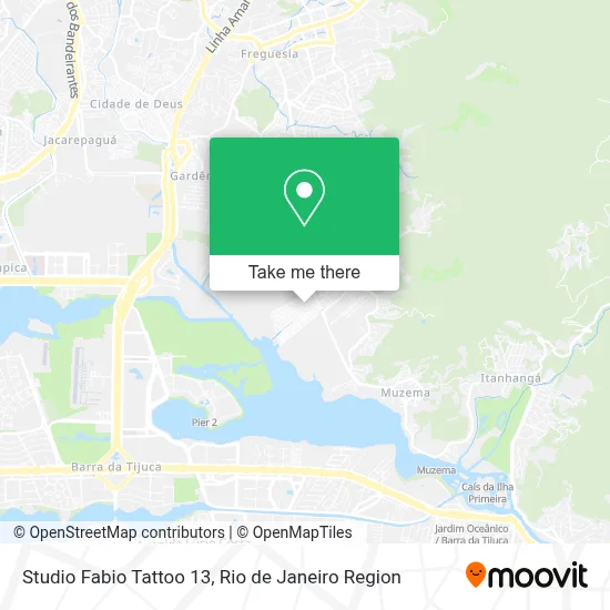 Studio Fabio Tattoo 13 map