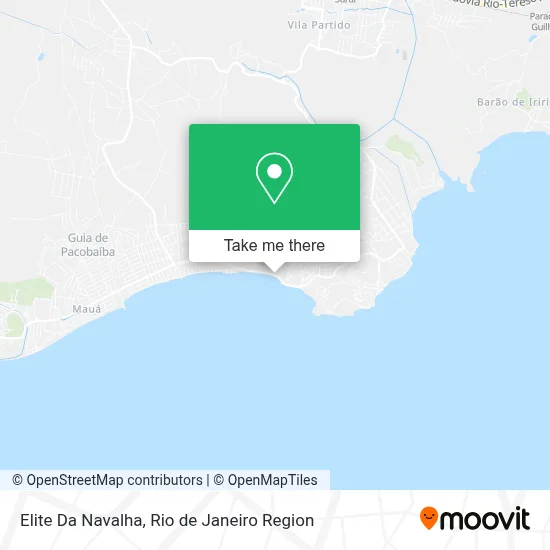 Elite Da Navalha map