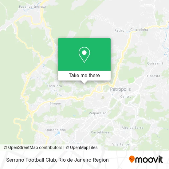 Serrano Football Club map