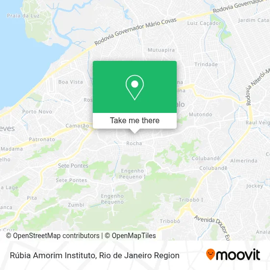 Rúbia Amorim Instituto map