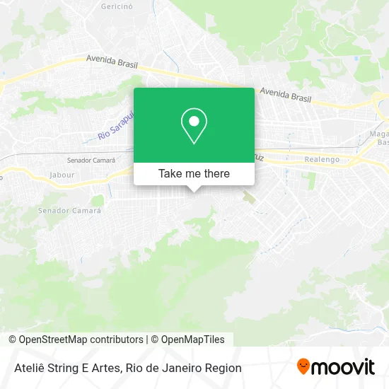 Ateliê String E Artes map