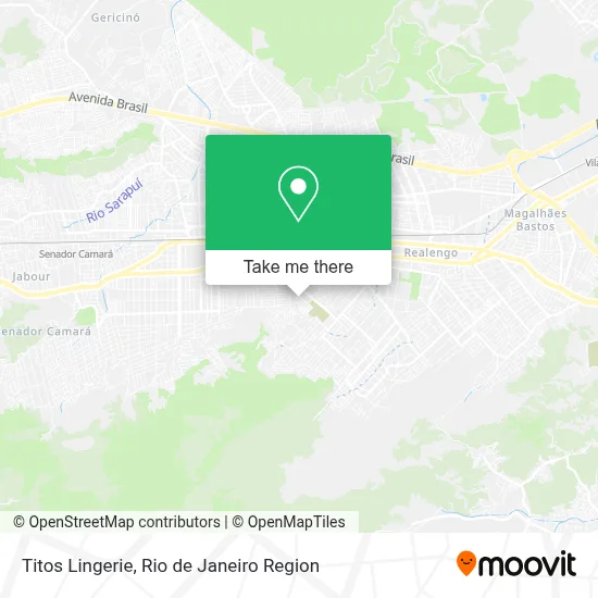Titos Lingerie map