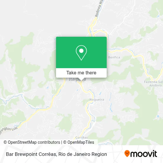 Bar Brewpoint Corrêas map