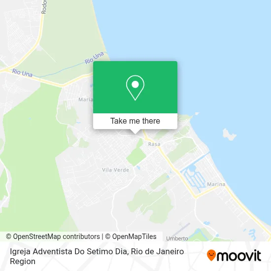Igreja Adventista Do Setimo Dia map
