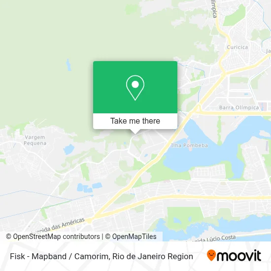 Fisk - Mapband / Camorim map