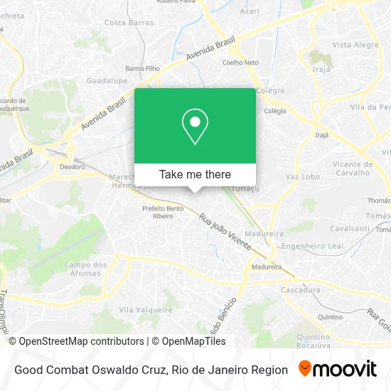Good Combat Oswaldo Cruz map