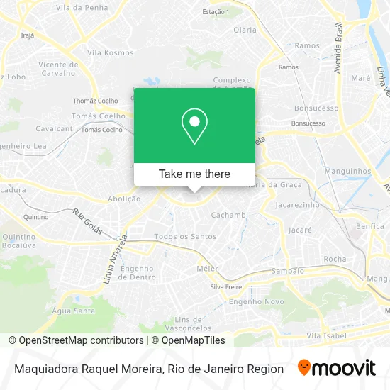 Maquiadora Raquel Moreira map