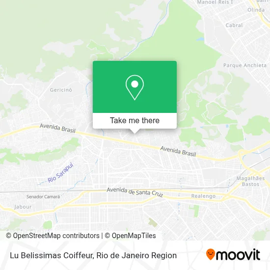 Lu Belissimas Coiffeur map
