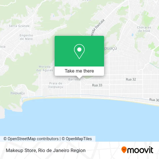 Makeup Store map