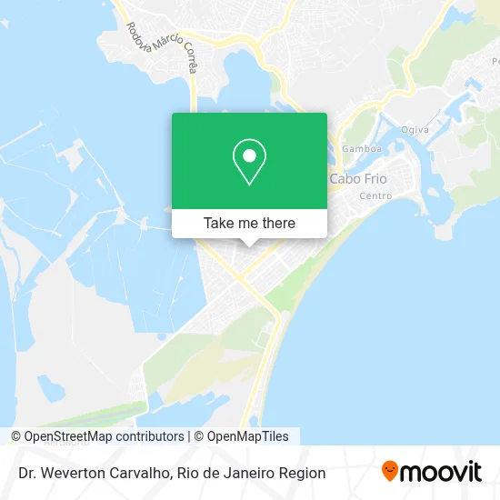 Dr. Weverton Carvalho map