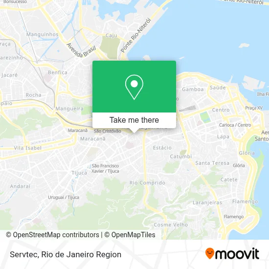Servtec map