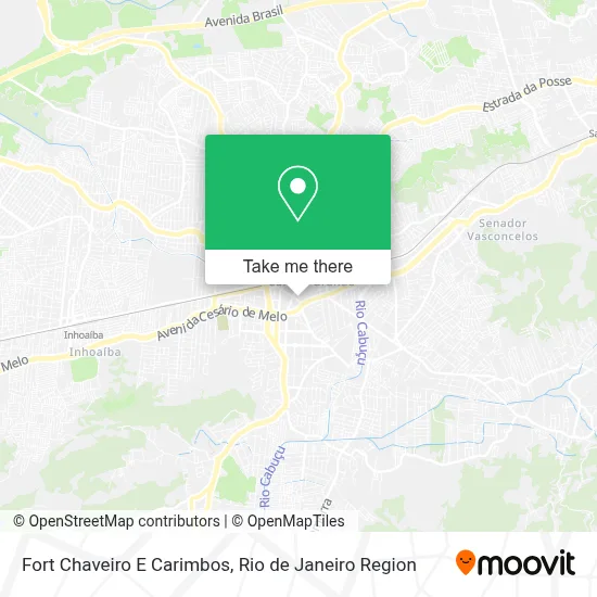 Fort Chaveiro E Carimbos map