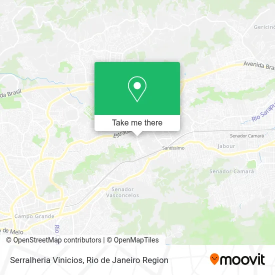 Serralheria Vinicios map