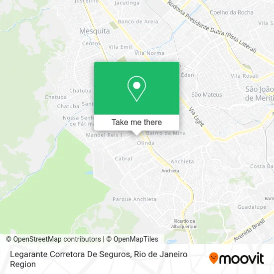 Legarante Corretora De Seguros map