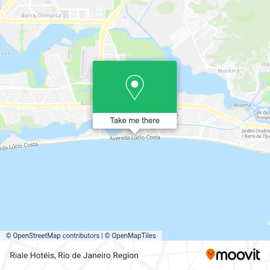 Riale Hotéis map