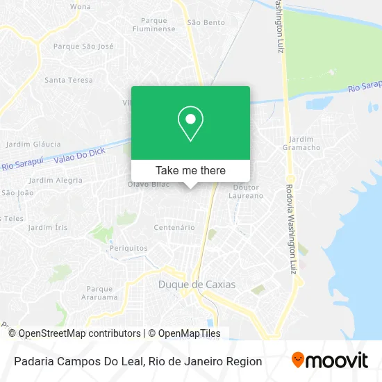 Padaria Campos Do Leal map