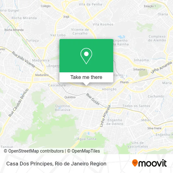 Casa Dos Príncipes map