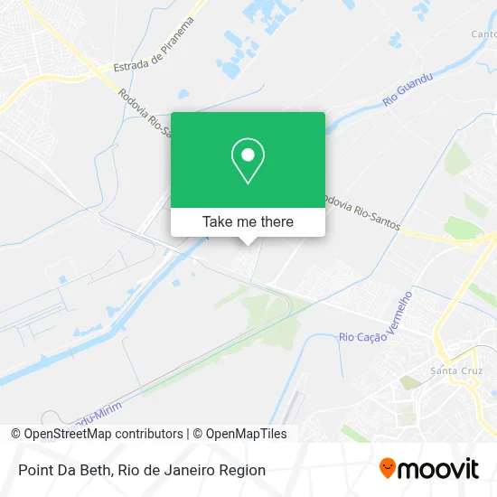 Point Da Beth map