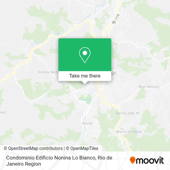 Condominio Edificio Nonina Lo Bianco map