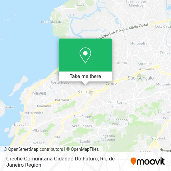 Creche Comunitaria Cidadao Do Futuro map