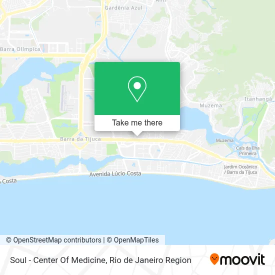 Soul - Center Of Medicine map