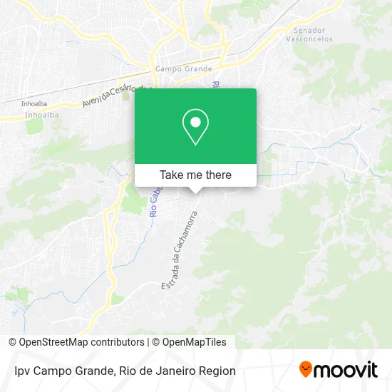 Ipv Campo Grande map