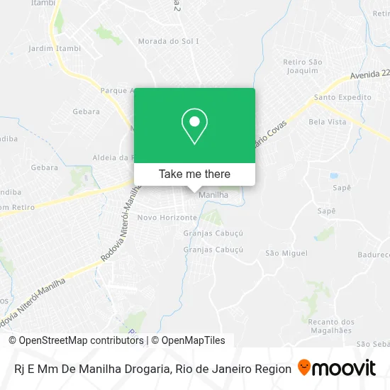 Rj E Mm De Manilha Drogaria map