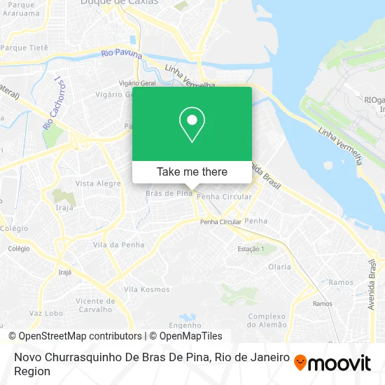 Novo Churrasquinho De Bras De Pina map