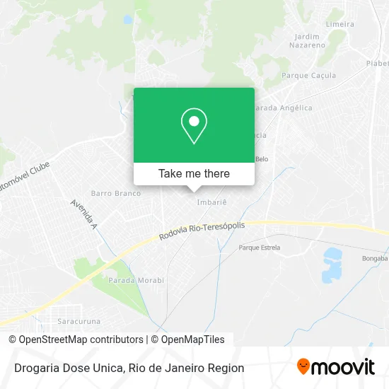 Drogaria Dose Unica map