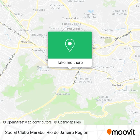 Social Clube Marabu map
