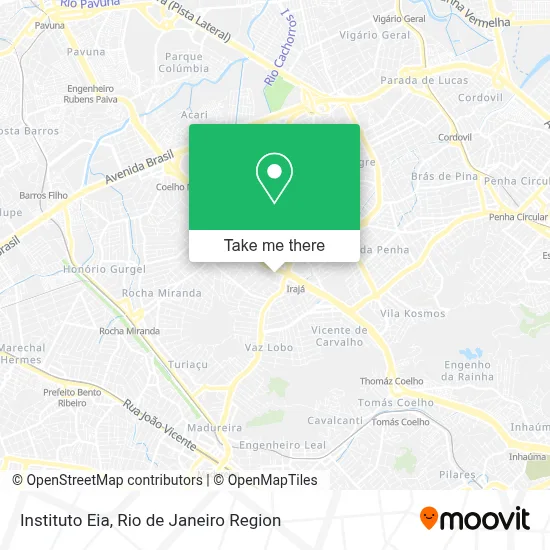 Instituto Eia map