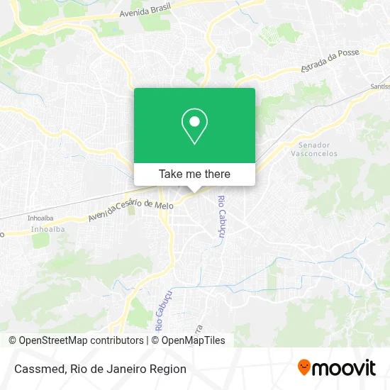 Cassmed map