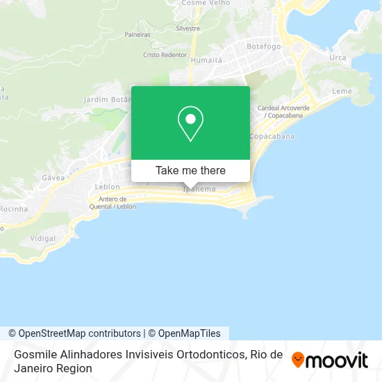 Gosmile Alinhadores Invisiveis Ortodonticos map