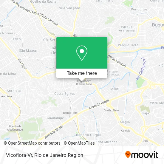 Vicoflora-Vr map