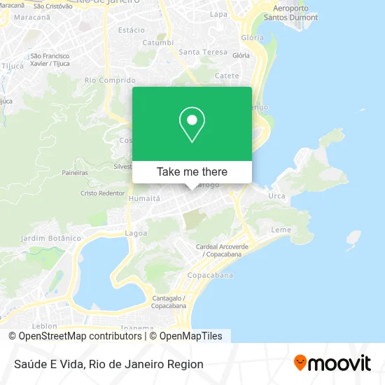 Saúde E Vida map