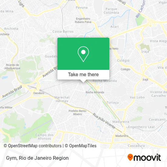 Gym map