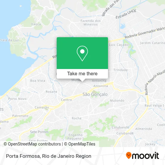 Porta Formosa map