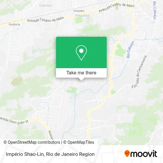 Império Shao-Lin map