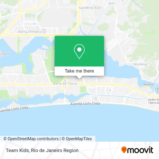 Team Kids map
