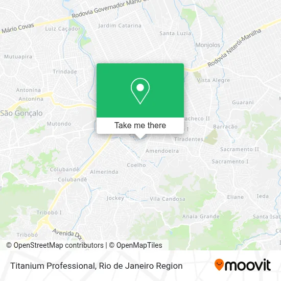 Titanium Professional map