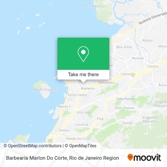 Barbearia Marlon Do Corte map