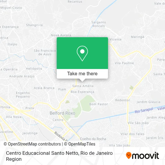 Centro Educacional Santo Netto map